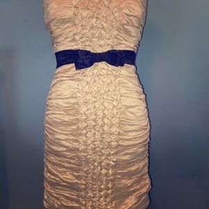 Beige BCBG Max Azria  strapless dress size 4